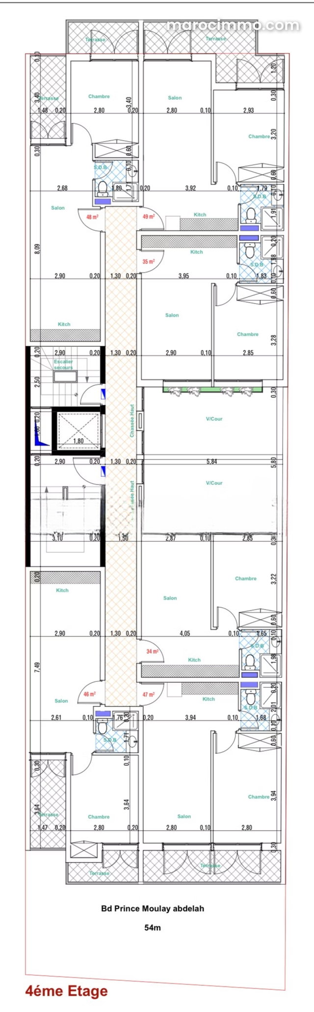 New Luxury Apartment Project for Sale in Marrakech Guéliz — 4