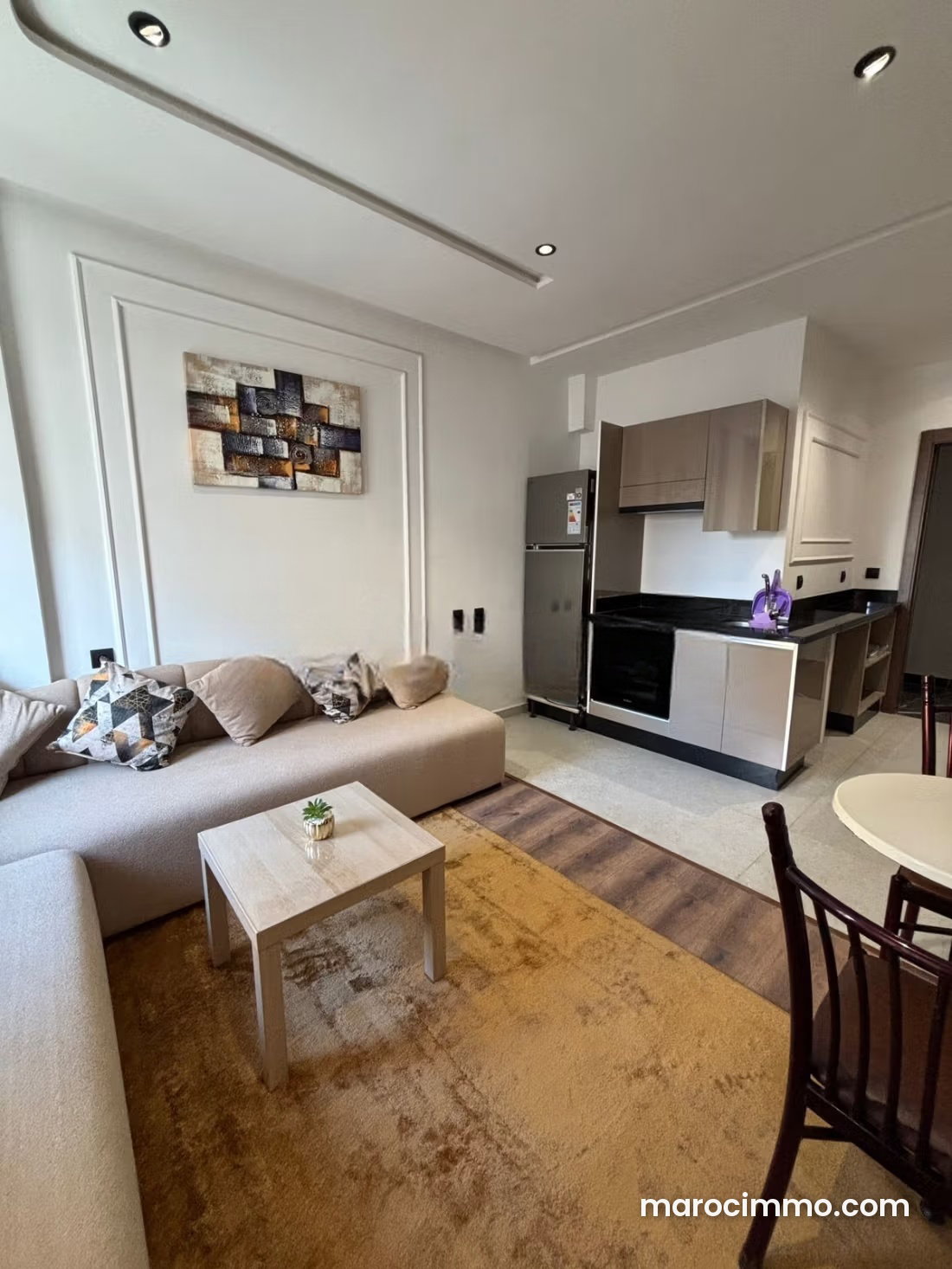 Furnished 59 sqm Apartment with Terrace, Maarif, Casablanca — Casablanca