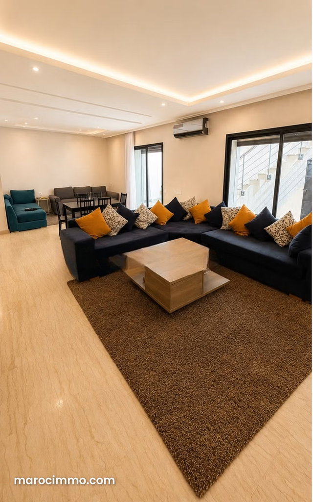Location villa de luxe à Route de l'Ourika. Superficie 450 m². Meublé — 2
