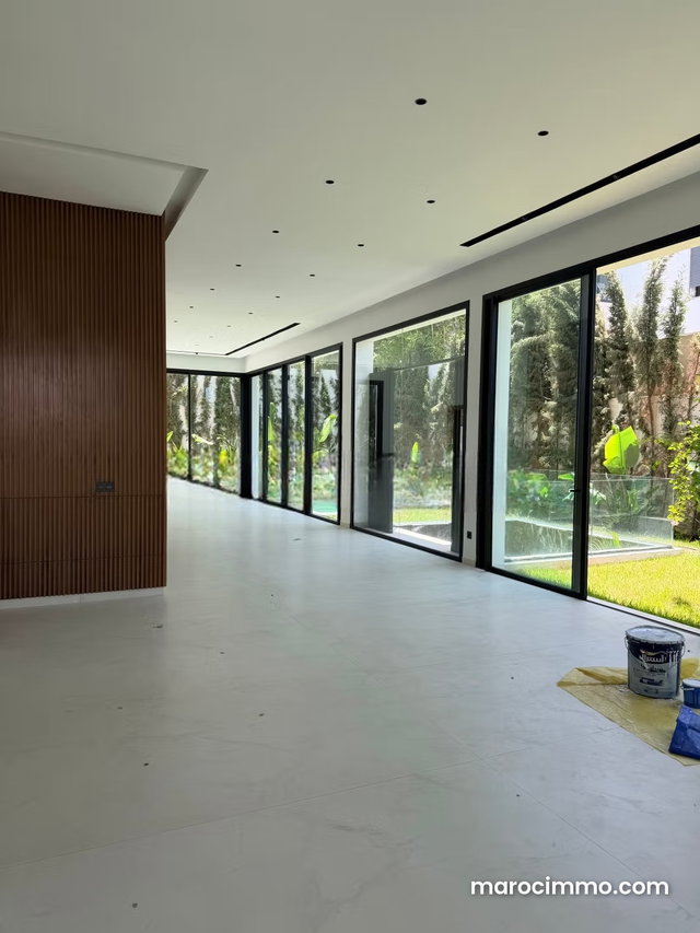 Villa contemporaine neuve à Ain Diab – Élégance, lumière et volumes exceptionnels — 4
