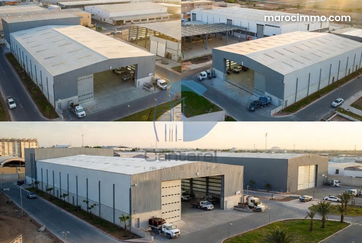 4,000 m² Commercial Premises for Rent, Bouskoura Centre — Bouskoura