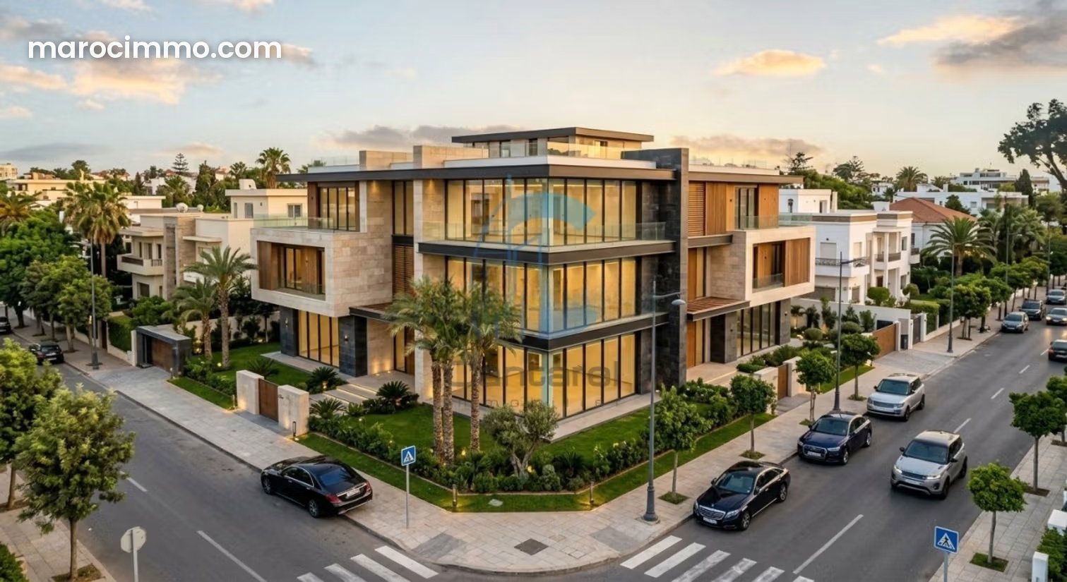 938 sqm Corner House with Dual Street Frontage, Oasis, Casablanca — Casablanca