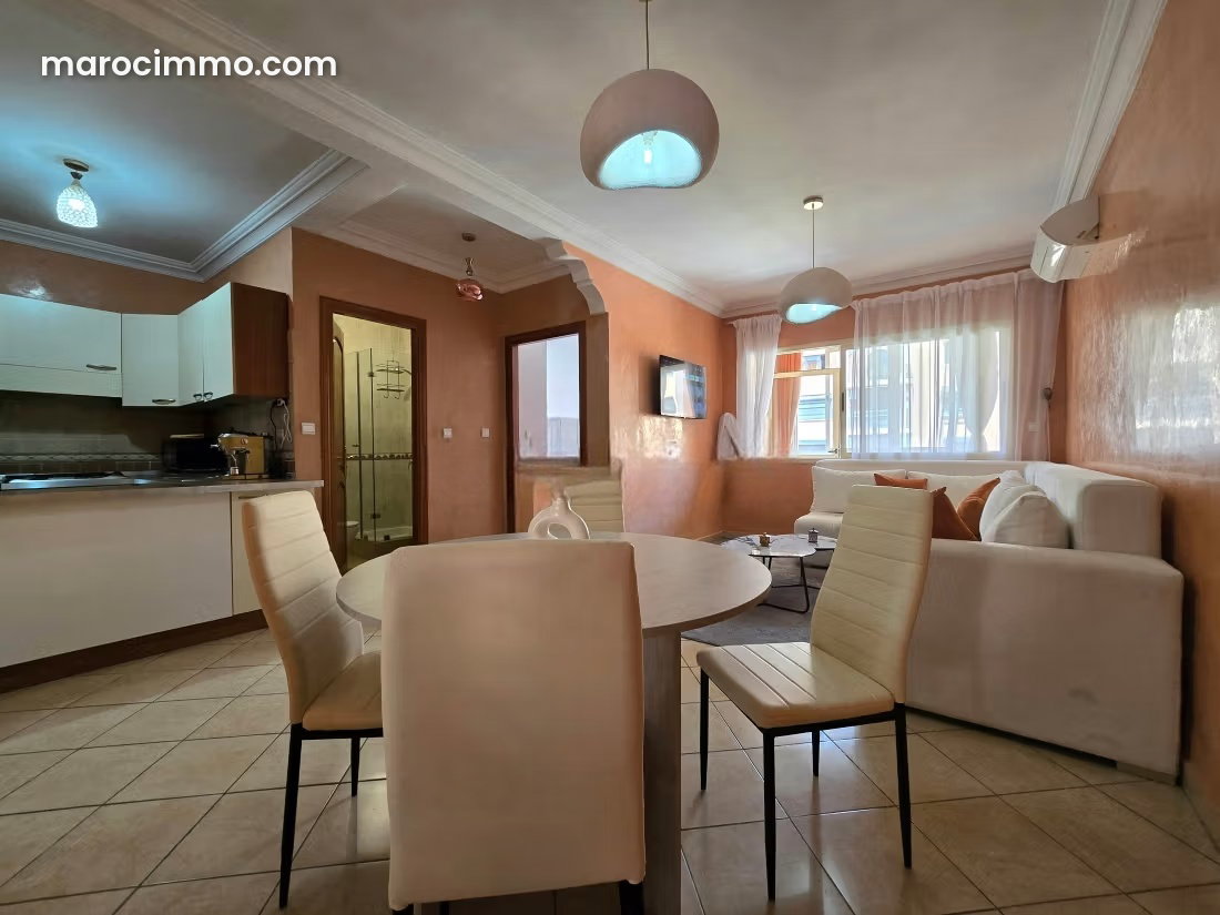 Appartement meublé avec terrasse à louer Route de Fès Marrakech — Marrakech
