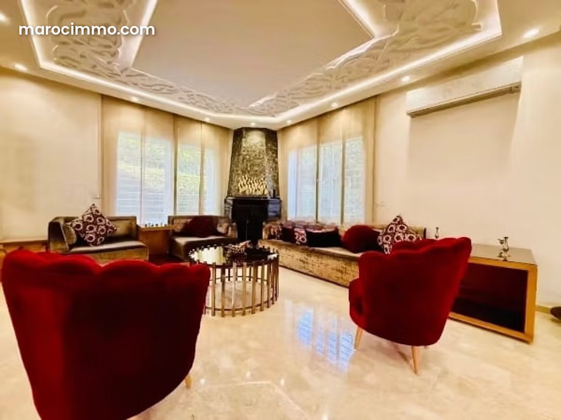 Villa meublée 400 m² avec piscine, Riyad, Rabat — Rabat