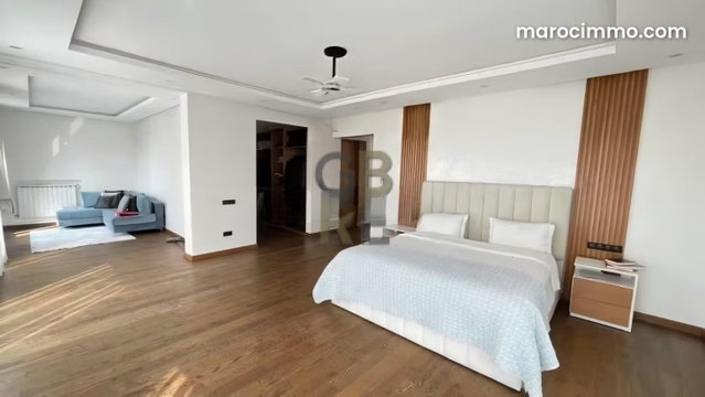 Villa meublée de luxe avec piscine à louer à Hay Riad, Rabat — 3