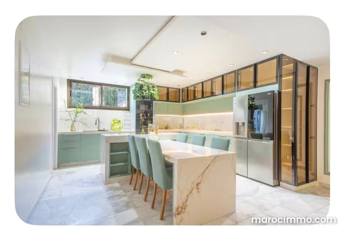 Villa 450 m² avec piscine à louer, Ben Serguaou, Agadir — Agadir