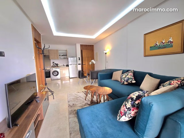 Cozy Apartment for Rent in Casablanca Finance City. 60 m². Fully Furnished — 2