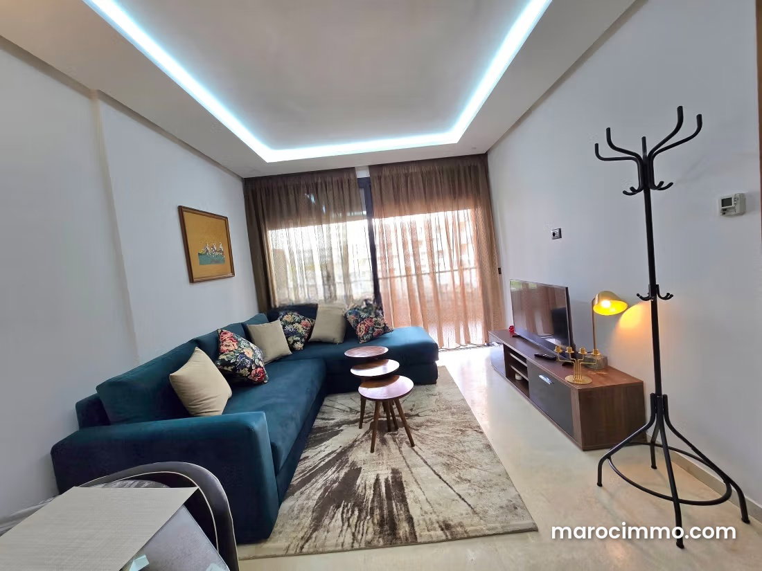 Fully Furnished 60 m² Apartment, Casablanca Finance City, All Comforts — Casablanca