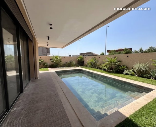 Villa Neuve avec Piscine à Targa Marrakech — 4