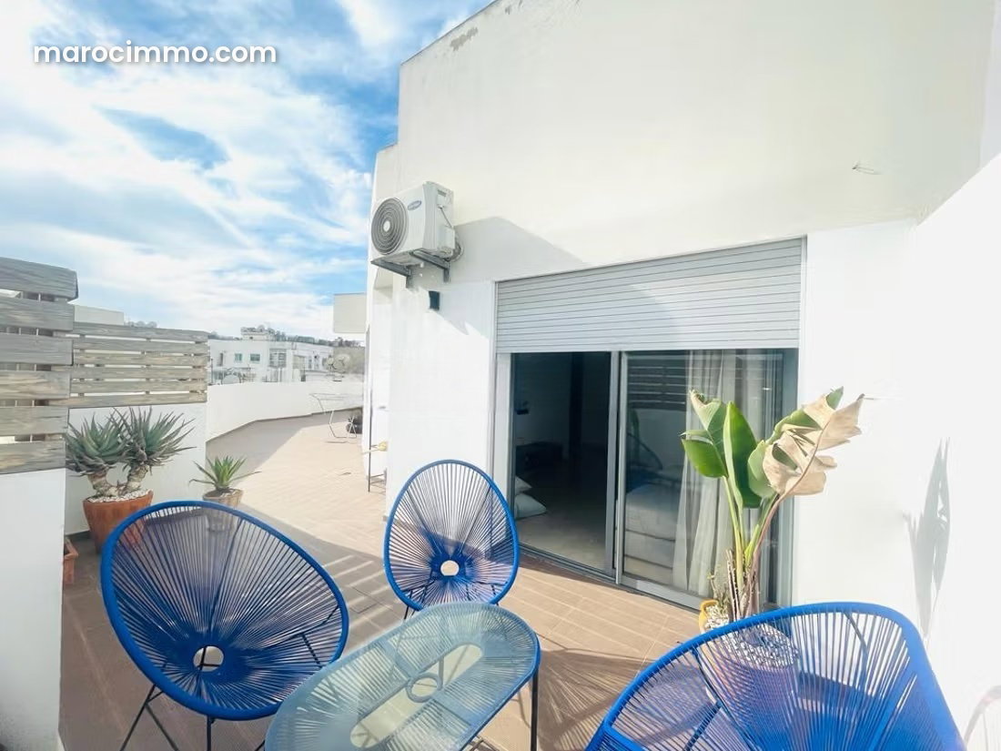 Furnished Apartment with Terrace, Val Fleuri, Casablanca — Casablanca