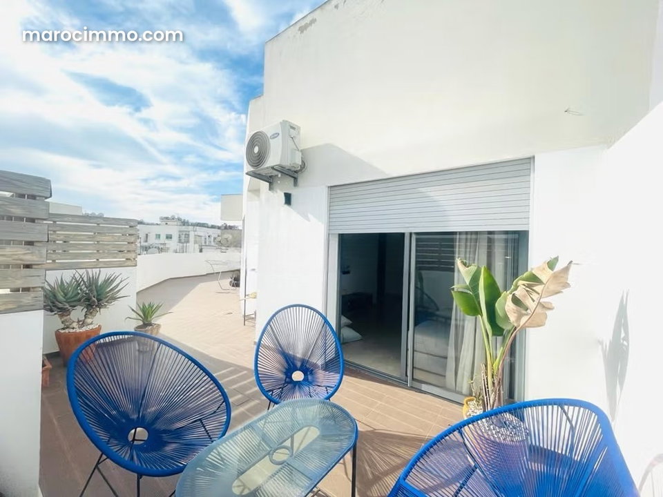 Furnished Apartment for Rent in Val Fleuri with Terrace