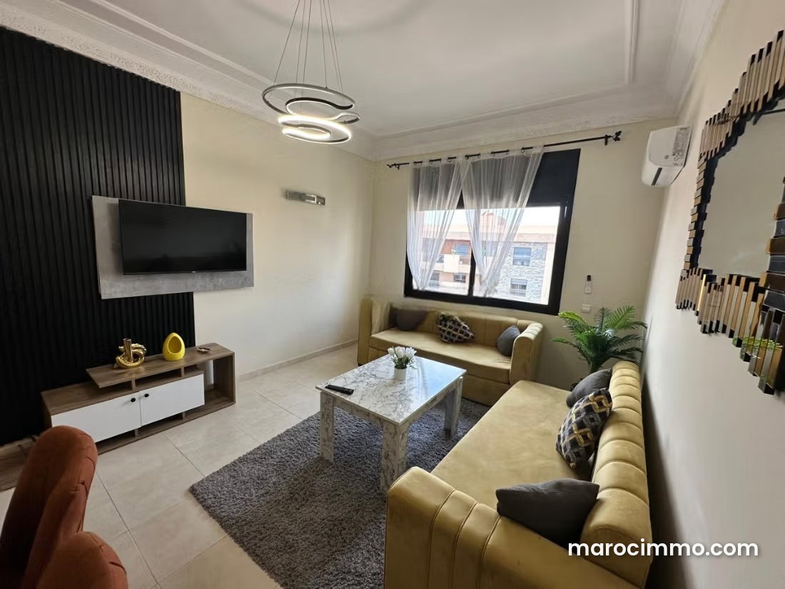 Appartement meublé à louer à Guéliz, Marrakech — Marrakech