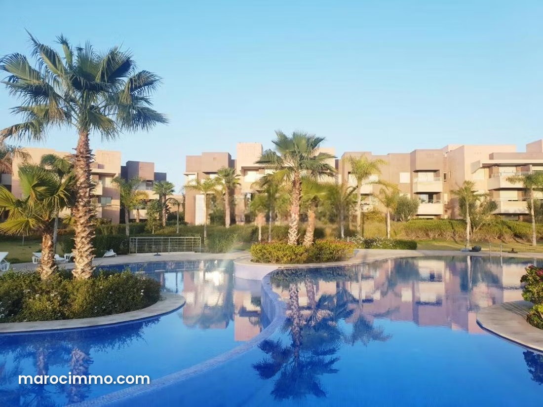 Appartement meublé rez, de, jardin à louer Agdal Marrakech — Marrakesh
