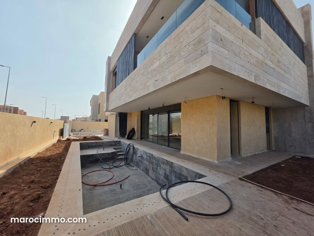 New 680 m² Villa, 6 Bedrooms with Pool, Hay Targa, Marrakech — Marrakesh