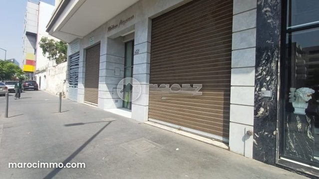 Commerce à louer 186 m² CIL Casablanca — 2