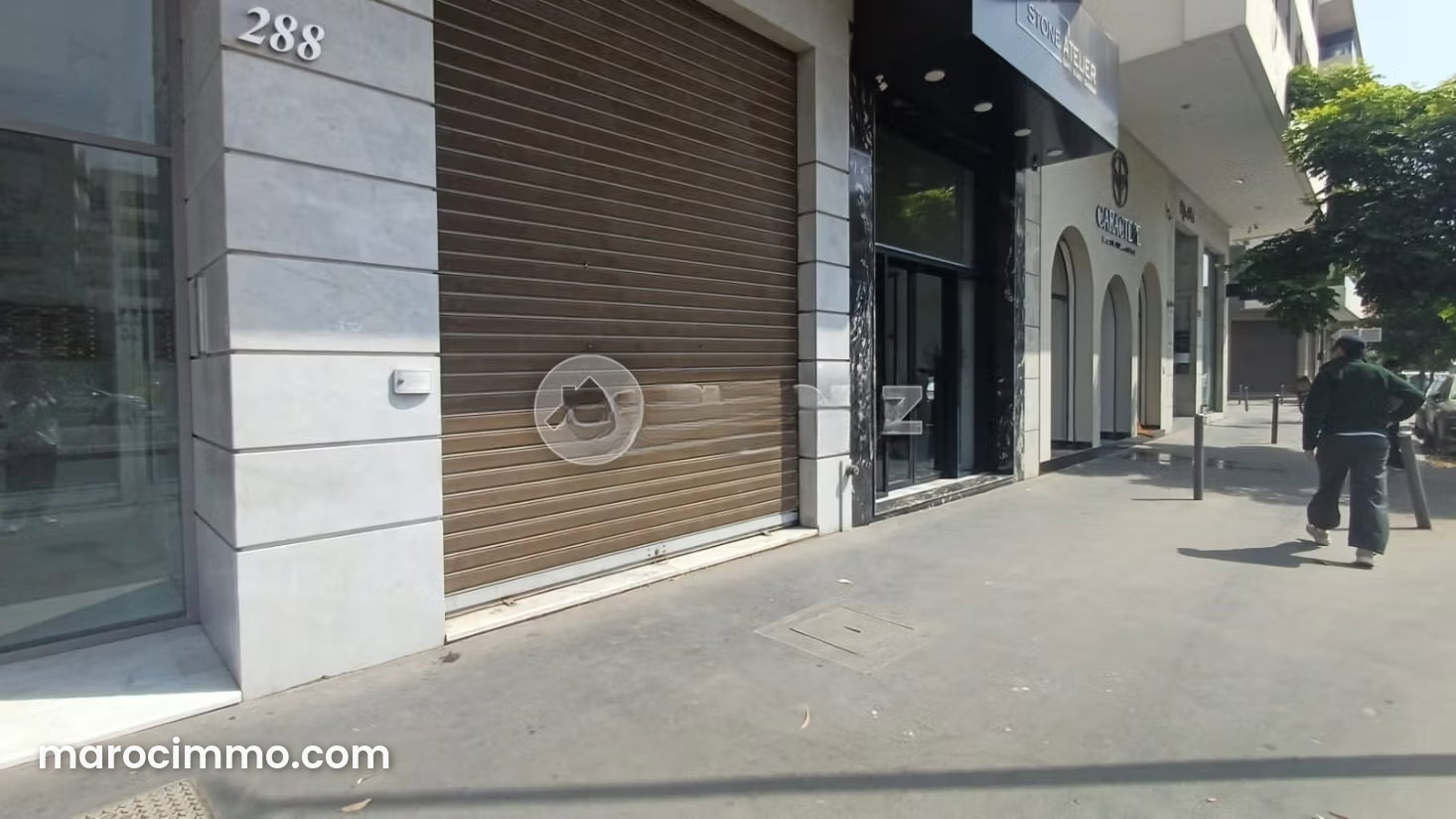 186 sqm commercial premises to renovate, C.I.L., Casablanca — Casablanca