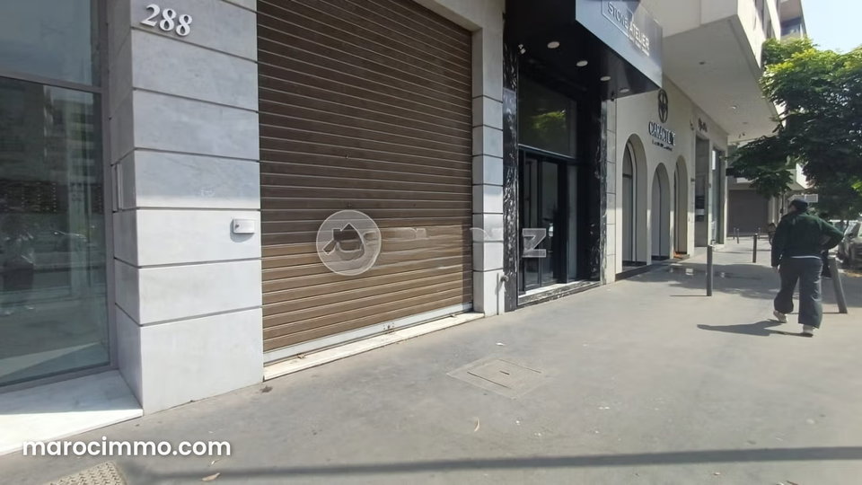 Commerce à louer 186 m² CIL Casablanca