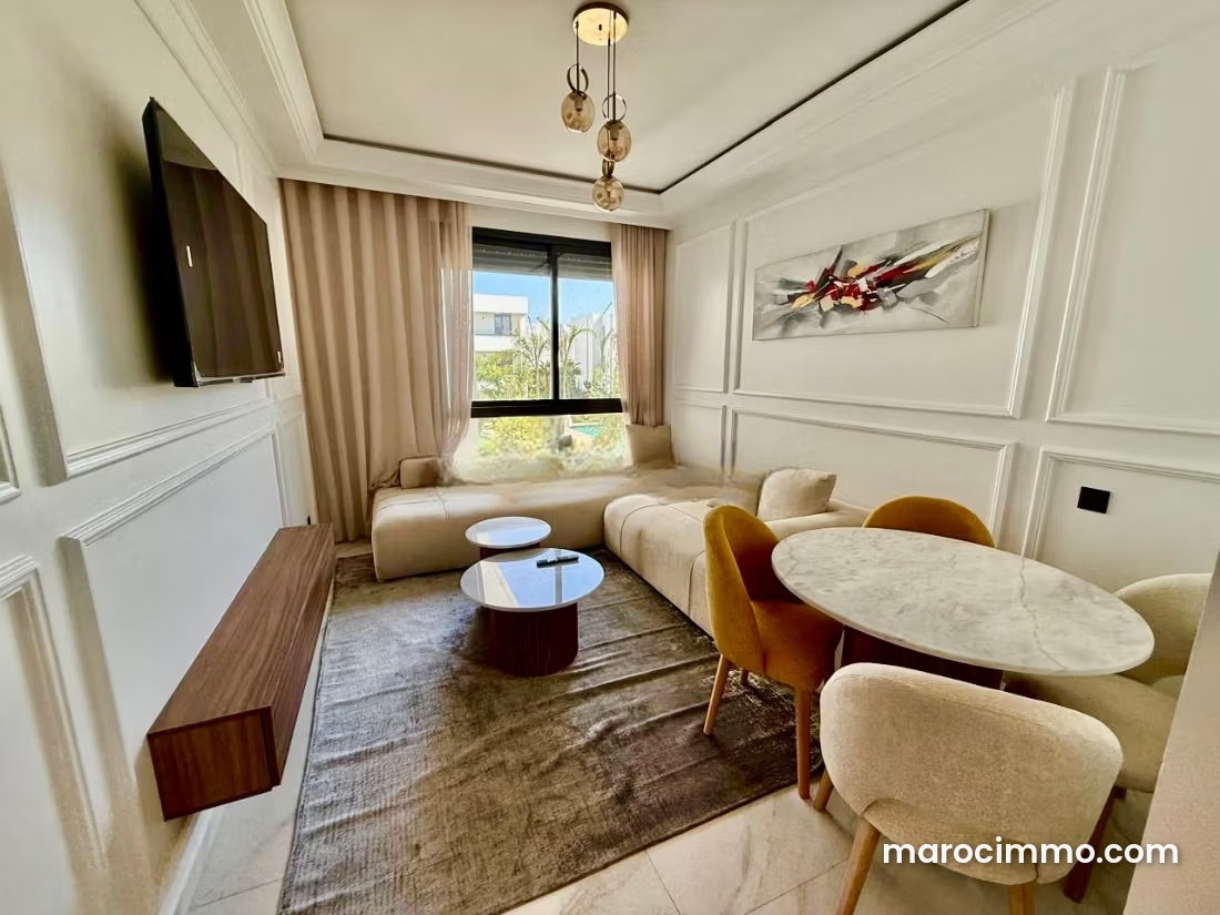 Furnished 3-Bedroom Apartment with Sea View, Aïn Diab, Casablanca — Casablanca