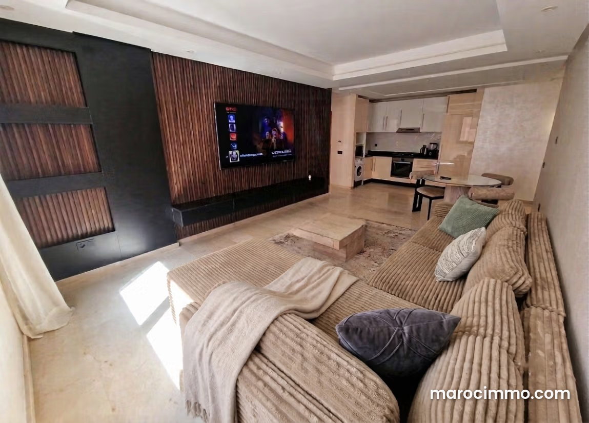 80 sqm Apartment, 2 Bedrooms with Garage, Semlalia, Marrakech — Marrakesh