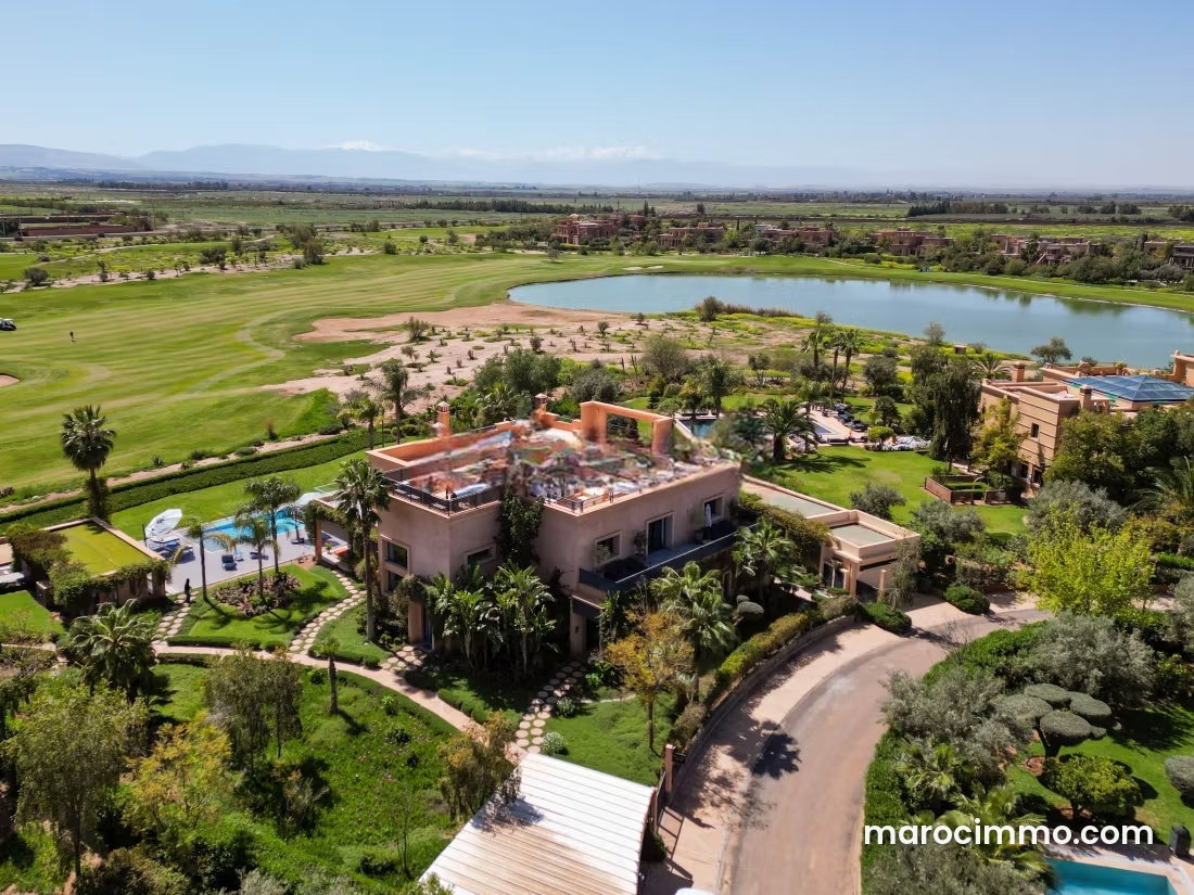 927 m² Villa, 7 Bedrooms, Swimming Pool and Atlas Views, Amezmiz Road — Marrakesh