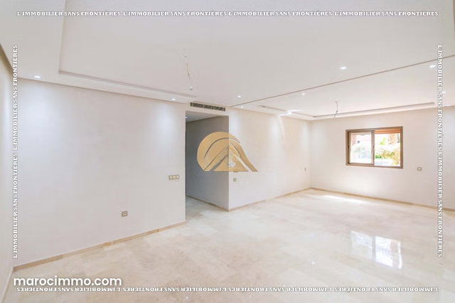 Appartement vide neuf à louer à Targa, Marrakech – RDC – 137 m² – Vue piscine — 4