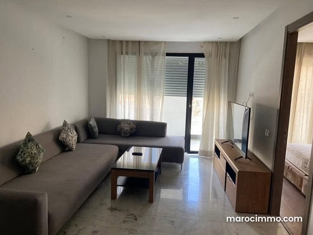 Furnished apartment with terrace for rent in Gauthier, Casablanca — Casablanca