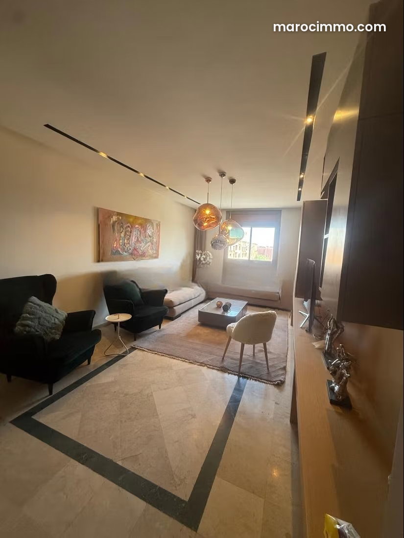 Furnished apartment with terrace for rent in Hivernage, Marrakech — Marrakesh