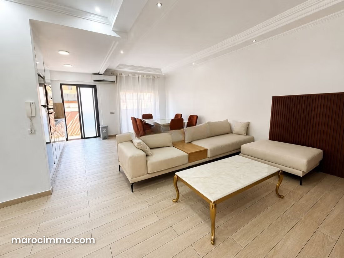 Furnished apartment with terrace for rent in Guéliz, Marrakech — Marrakesh