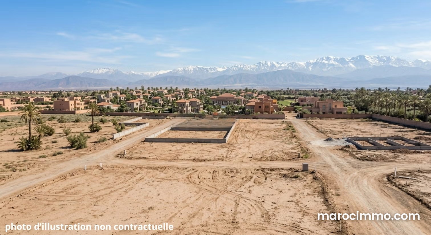 300 m² Plot in the Chrifia Project at the Gates of Marrakech — Marrakesh