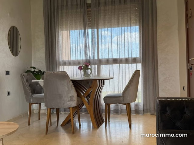 Louez cet appartement à Agdal. Surface de 97 m². Bien meublé — 2