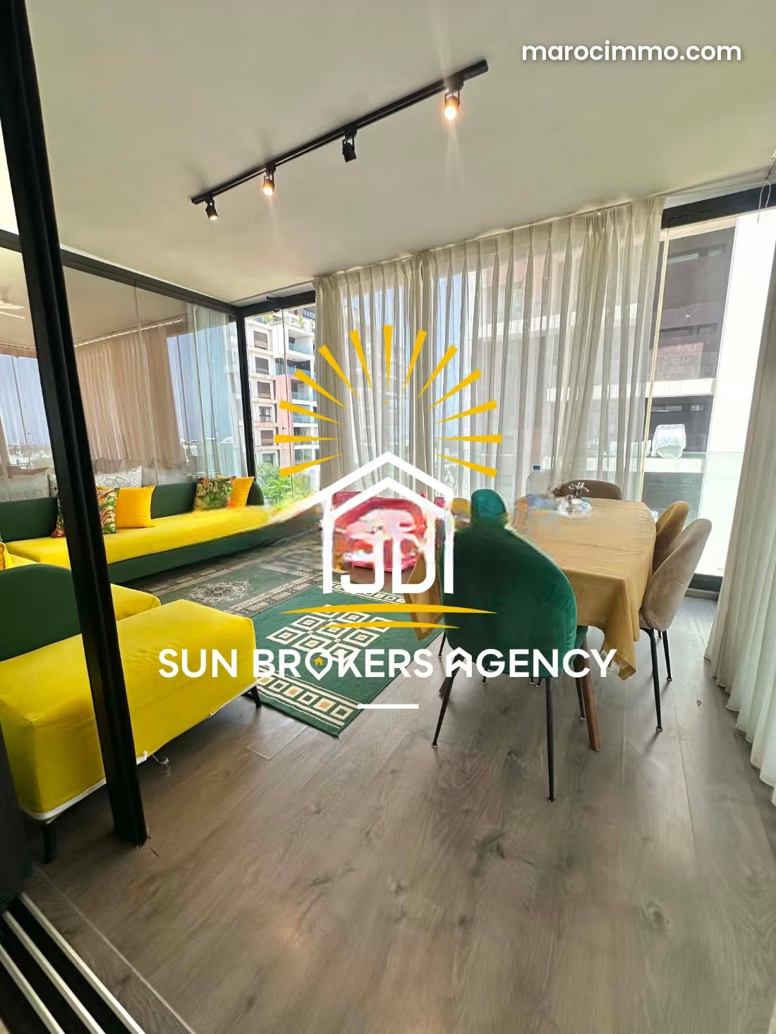 220 m² Apartment with Terrace in Aïn Diab, Casablanca — Casablanca