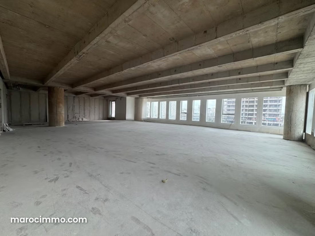 1,382 m² Office Space for Lease in Casablanca Finance City, Delivery in 2026 — Casablanca