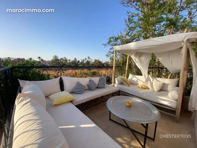 Villa d’exception meublée à vendre – Palmeraie de Marrakech — 4