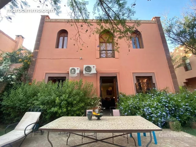 Villa d’exception meublée à vendre – Palmeraie de Marrakech — 5
