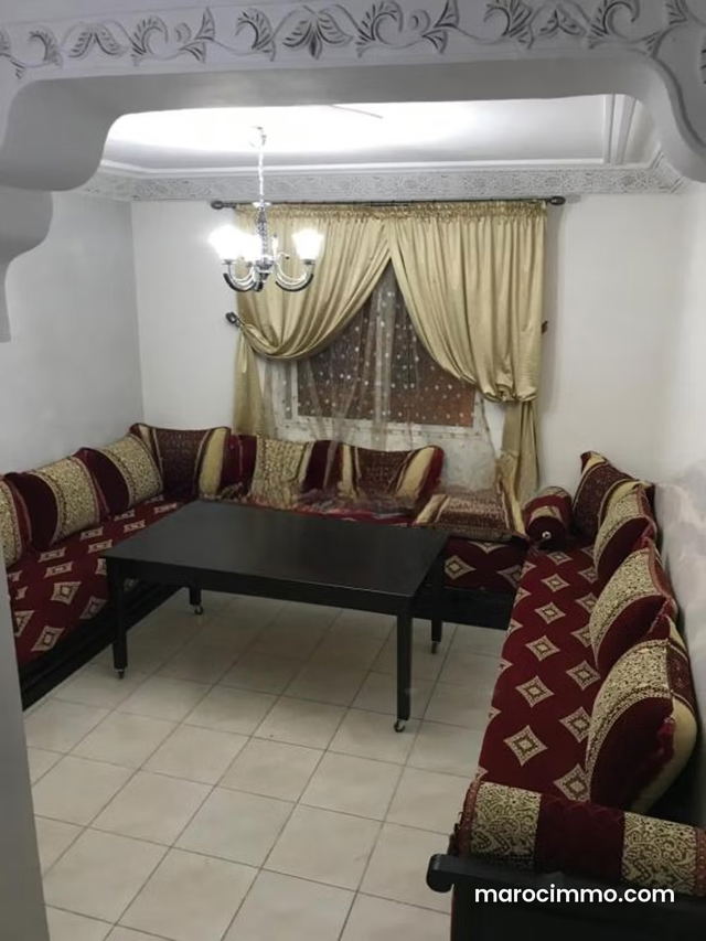Furnished Apartment 58m² Firdaous Oulfa 4500 dh — Casablanca