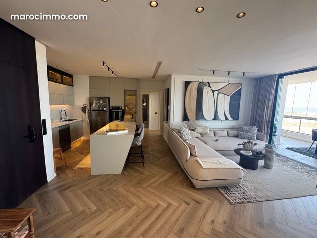 DAR BOUAZZA – APPARTEMENT À VENDRE VUE MER de 2 chambres — 4