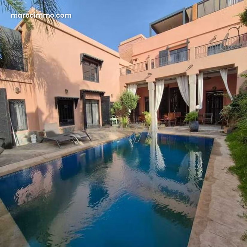 Furnished 4-Bedroom Villa for Rent, Bab Ighli, Marrakech — Marrakesh