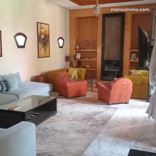 Villa à Louer de 303.0 m² à Marrakech, Bab Ighli — 5