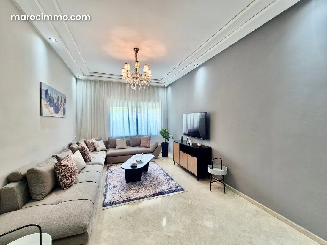 Furnished Apartment with Garage in Ferme Bretonne, Casablanca — Casablanca