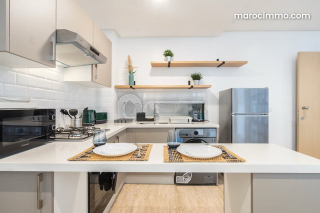 Studio à louer 51 m² Maârif Extension Casablanca — 3