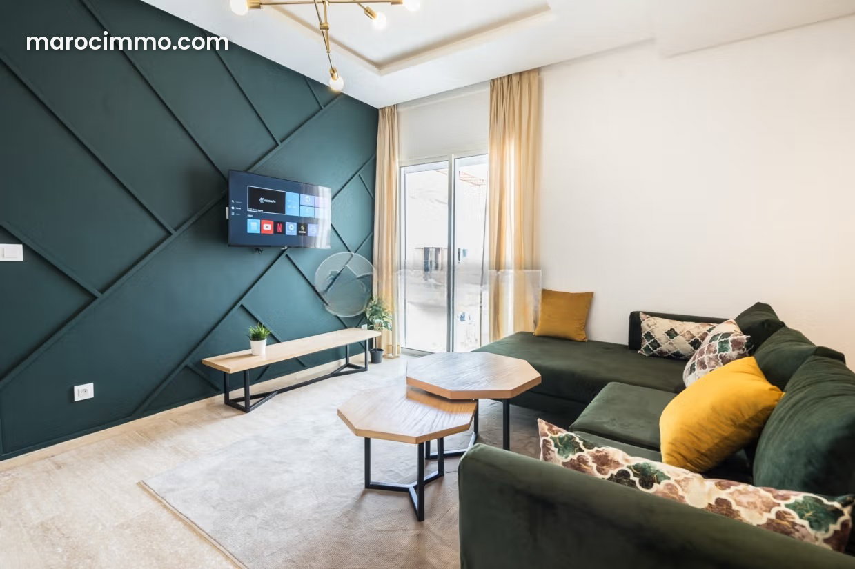 Furnished 51 sqm apartment, Maârif Extension, Casablanca — Casablanca
