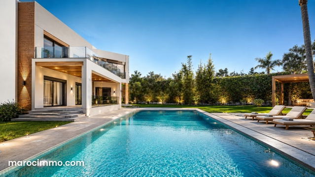 Maison de haut standing à vendre à Californie. 6 chambres agréables — الدار البيضاء