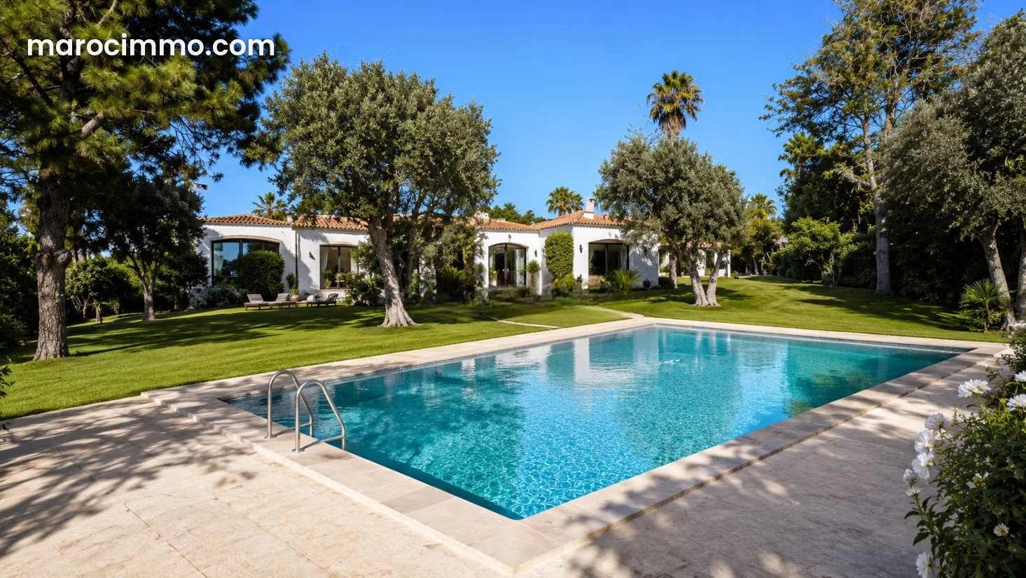 4,400 m² Villa to Renovate, Anfa, Casablanca, Exceptional Plot — Casablanca