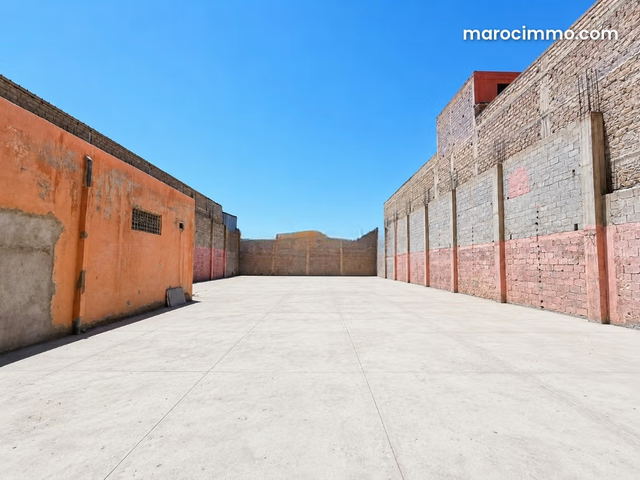 Hangar commercial 1000m² Sidi Ghanem — Marrakech