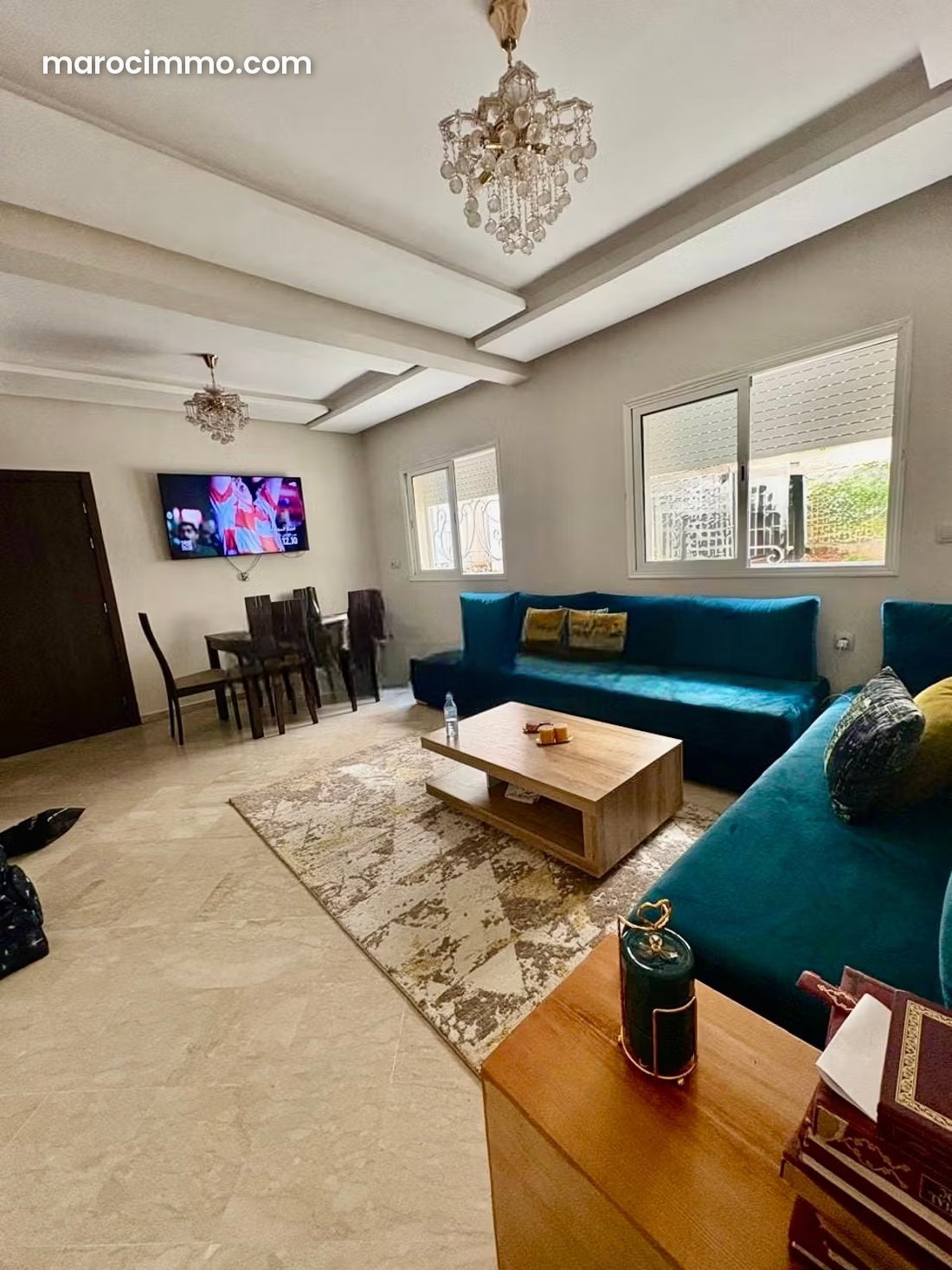 Furnished 93 m² Duplex, 3 Bedrooms, Safi Road, Marrakech — Marrakesh