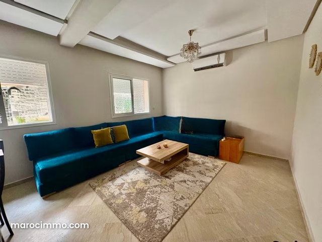 Bel duplex en location semi meublé à Route de Safi. Surface totale 93 m². Résidence avec piscine — 4