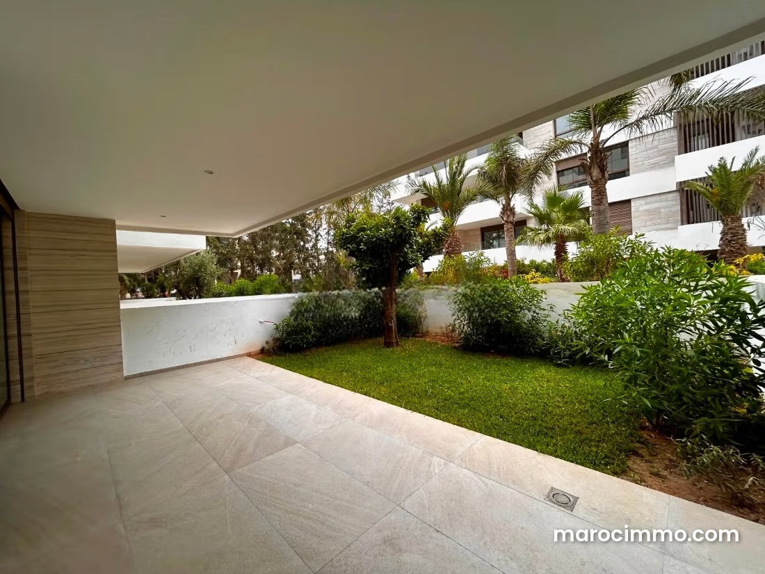 Appartement rez, de, jardin 160 m² à louer à Souissi Rabat — Rabat