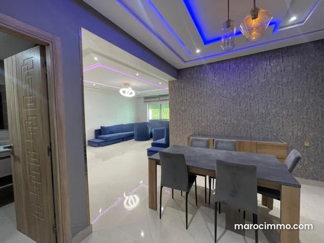 Appartement à louer à Mozart. 2 chambres. Bien meublé — طنجة