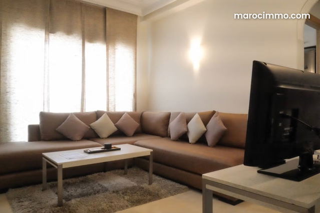 Studio meublé à louer à RACINE — الدار البيضاء