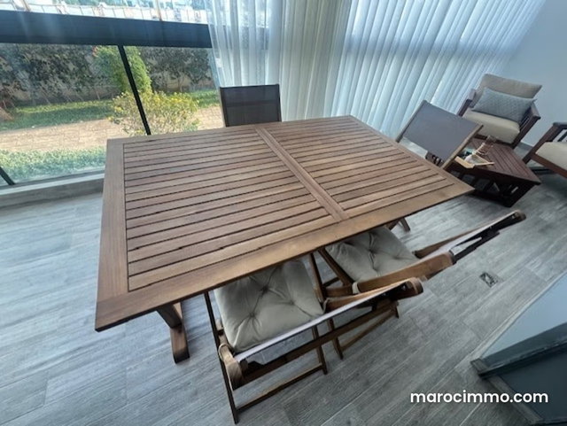 Dar Bouazza – Location bel appartement meublé 2 C — 4